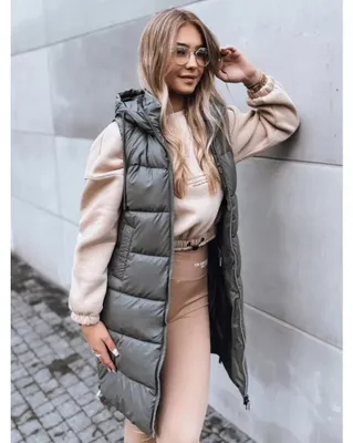 Immagine prodotto di Gilet isolante lungo da donna FAR AWAY grigio scuro XL