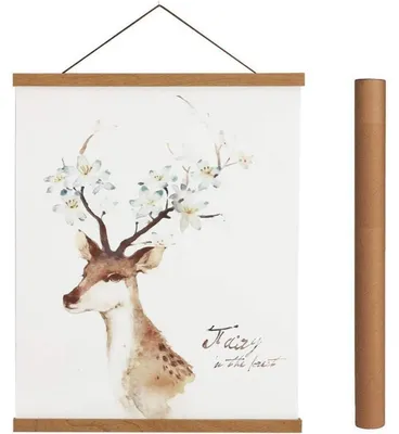 Image de Barre magnétique en bois d'acacia, 56 cm