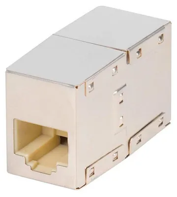 Zdjęcie produktu dla Kabel - przejściówka VIVanco™LAN EXTENDER RJ45 45341 metal
