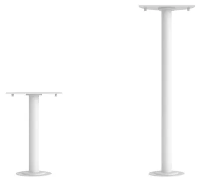 Zdjęcie produktu dla Clos Base Mini Suelo 30cm biały mat – lampa ścienna LED 8/16W IP65 CCT 3000-5000K – Beneito & Faure