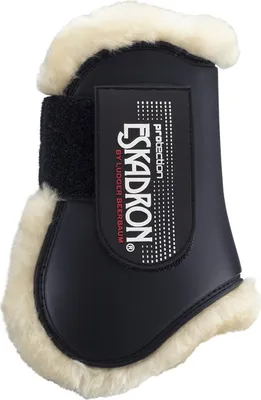 Produktbild von Eskadron Gamaschen Fauxfur Compact Hinterbein Basics Fellgamaschen Beinschutz Nightblue Full