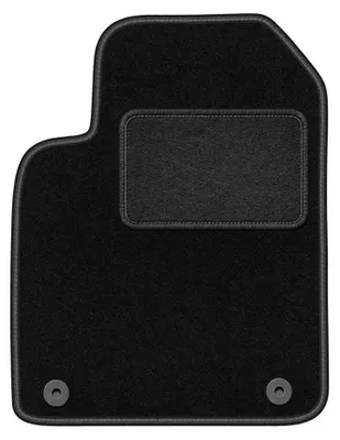 Imagen del producto de Alfombrilla conductor de moqueta para Audi TT I 8N 1998-2006 (cabrio/roadster/cupé) – 1 pieza, negra, a medida – Wielganizator LUX