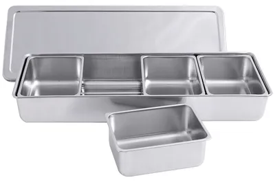 Produktbild von CONTACTO Zutatenbehälter, Höhe: 62 mm, Länge: 400 mm, Breite: 140 mm