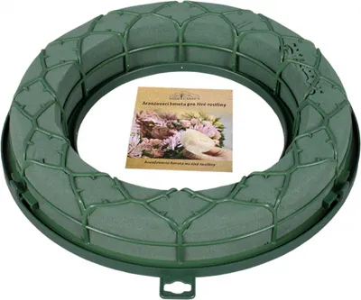 Obrázok produktu pre Nohel Záhradný veniec OASIS IDEÁL na aranžovanie živého výpletu d27cm