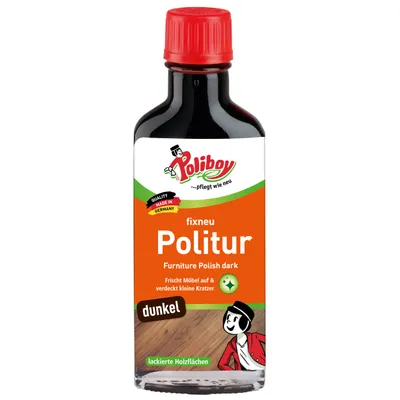 Obrázok produktu pre Ochranný a oživujúci prostriedok pre tmavú nábytok Poliboy, 100ml