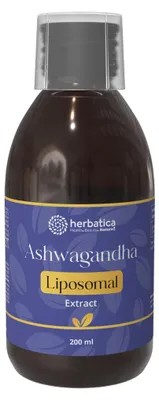 Obrázek produktu pro Lipozomální extrakt Ashwagandha – 200 ml – Herbatica