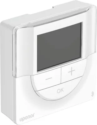 Produktbild von Uponor Smatrix Wave T-166 Raumthermostat, funkgesteuert & digital, 1086982