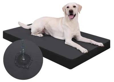 Produktbild von Solidchoice – Orthopädisches Hundebett für große Hunde, komfortabel und mit abnehmbarem Bezug