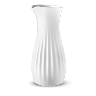Zdjęcie produktu dla Karafka, biała, Ribby, 25 cm, czeska porcelana, G. Benedikt