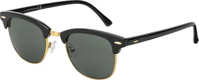 Produktbild von Sonnen Brille Designer Piloten Herren Sonnenbrille mit Kunstoffrahmen 30583 Schwarz-Grau