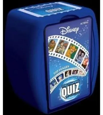 Immagine prodotto di TOP TRUMPS Quiz - Quiz su Disney - Articoli da collezione Disney - Età consigliata: 8+ - Lingua: tedesco