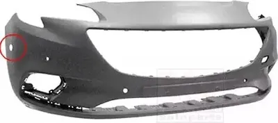 Produktbild von VAN WEZEL Stoßstange Stoßfänger für OPEL Corsa E Schrägheck (X15) Grundiert 3804576