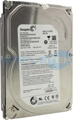Immagine prodotto di Hard Disk 500gb Sata 3,5" Interno Computer Dekstop Disco Rigido Pc Fisso Dvr