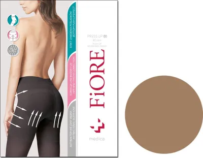 Produktbild von Blickdichte Strumpfhose für den Po 60den 3 Tan