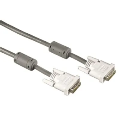 Produktbild von Hama 00045076, 1,8 m, DVI-D, DVI-D, Männlich, Männlich, Grau