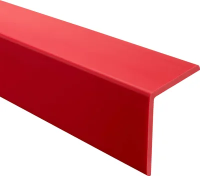 Obrázok produktu pre QUEST Mäkký ochranný uhlový profil z PVC, ochrana hrán, Červená