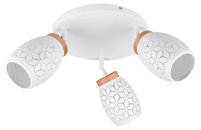 Produktbild von Reality Leuchten Deckenleuchte BIDAR DH 58x27 cm weiß Deckenlampe