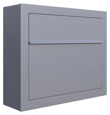 Produktbild von Wandbriefkasten Elegance in Grau Metallic