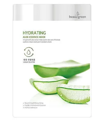 Image de Masque facial à l'essence d'aloe vera de la Feuille