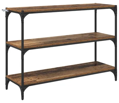 Obrázok produktu pre vidaXL Stará drevená polica na knihy 100 x 33 x 70,5 cm materiál na báze dreva