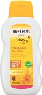 Produktbild von Weleda Baby Calendula Body Lotion Dusch- und Badgel für Kinder 200 ml