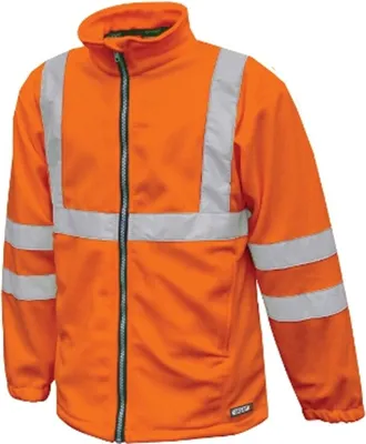 Produktbild von DASSY Warnschutz Fleecejacke KALUGA Gr. 4XL orange