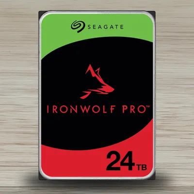 Produktbild von Seagate IronWolf Pro ST24000NT002, 24 TB, 7200 RPM, 512 MB, 3.5", Serial ATA III
