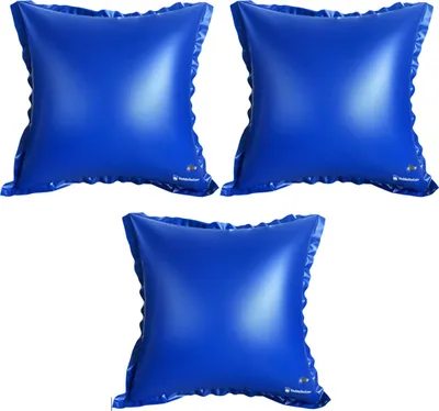 Produktbild von Veddelholzer 3 Mal XXL 120 x 120 cm Luftkissen Poolkissen Winter zur Poolabdeckung Perfektes Pool Zubehör Pool Wintermittel zur Pool Überdachung Abdeckung im Winter und bei schlechtem Wetter