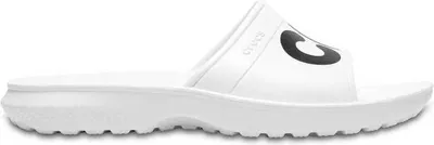 Produktbild von CROCS CLASSIC GRAPHIC SLIDE Damen Flip-Flops weiß 36,5
