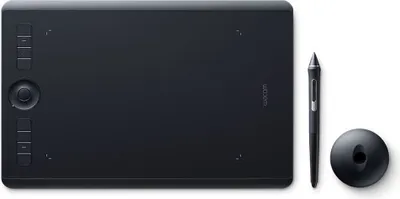 Obrázek produktu pro Wacom Intuos Pro M South, Kabelový a bezdrátový, 5080 lpi, 224 x 148 mm, USB/Bluetooth, Pero, Černá