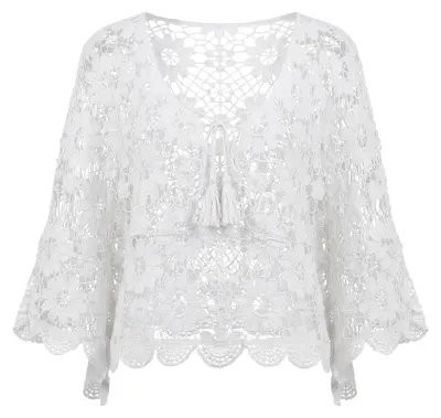 Produktbild von Damen Bluse weiß Größe M