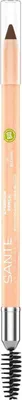Produktbild von SANTE Eyebrow Pencil 02 Brown, Braun, Brown, Frauen, Hydrogenated Jojoba Oil, Mica, Caprylic/Capric Triglyceride, Hydrogenated Vegetable Oil,..., Zuerst mit dem Bürstchen die Augenbrauen in Form bringen, anschließend mit dem Stift feine...