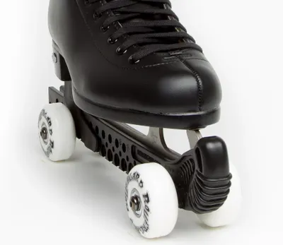 Produktbild von Rollergard Kufenschoner mit Rollen für Eiskunstlauf