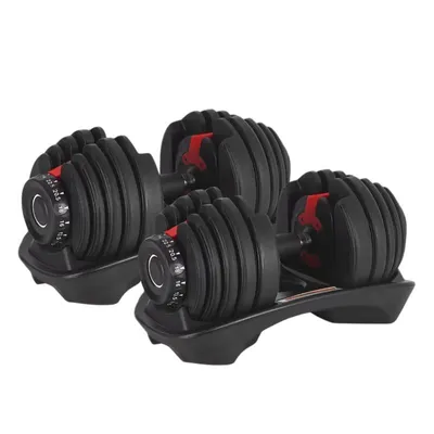 Zdjęcie produktu dla Hantle regulowane 24 kg hantel regulowany żeliwny SOLIDNY 2,5 do 24 kg