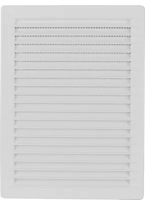 Produktbild von Lüftungsgitter Abluftgitter Gitter Insektenschutz Belüftung Entlüftung Lamellengitter Insektenschutz 140 x 210 mm weiß