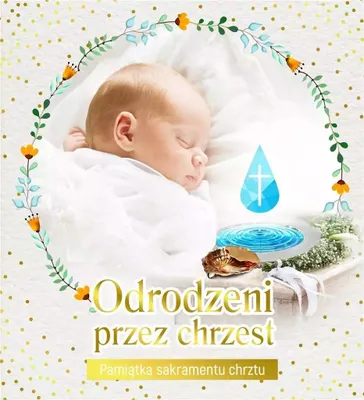 Immagine prodotto di Pamiątka sakramentu chrztu. Odrodzeni przez chrzest