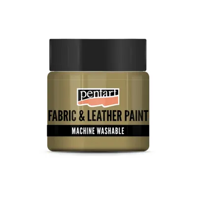 Immagine prodotto di Vernice per tessuti e pelle PENTART, 50 ml, oro glitterato