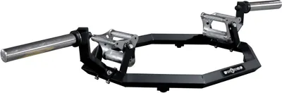 Produktbild von Sporttrend 24® Verstellbare Trap Bar für 51mm Gewichtsscheiben | Hexagon Langhantelstange