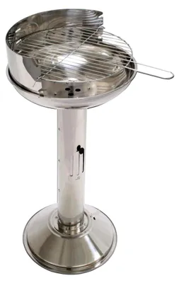 Produktbild von Kynast Edelstahl BBQ Säulengrill Grillfläche 39cm Kohlegrill