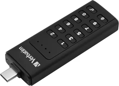 Produktbild von Verbatim USB-Stick Type-C mit Hardwareverschlüsselung und Passwortschutz 32 GB