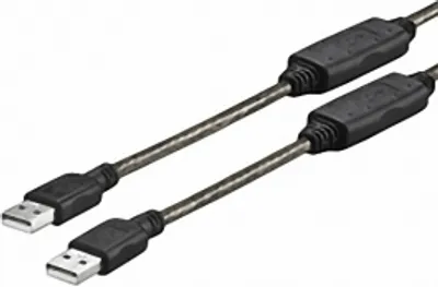 Produktbild von Vivolink PROUSBAA10, 10 m, USB A, USB A, USB 2.0, Schwarz