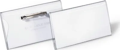 Produktbild von DURABLE Namensschild 40x75mm mit Plattennadel 100 St., 800119