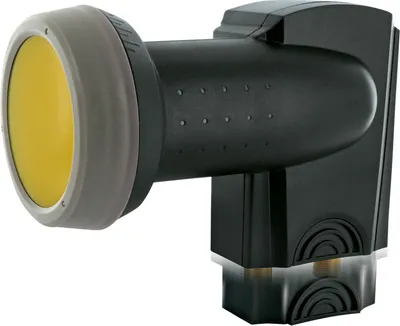 Produktbild von SCHWAIGER 340 Twin LNB Low Noise Blockconverter Sun Protect digital hitzebeständig LNB-Kappe Satellitenschüssel-Zubehör für Multischalter Wetterschutz