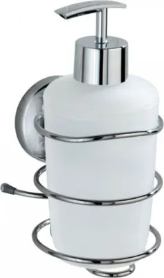 Produktbild von WENKO Magic Loc Wand Seifenspender Edelstahl FIORINA - ohne bohren und schrauben