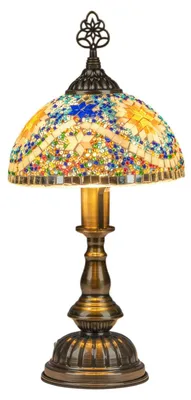 Produktbild von Formano Orientalische Tischlampe Mosaiklampe Marokko Lampe 38 cm aus Metall
