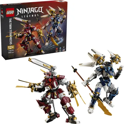 Image de LEGO 71870 LEGO 71870 NINJAGO Die Zwillings-Titanmechs (2.5.)