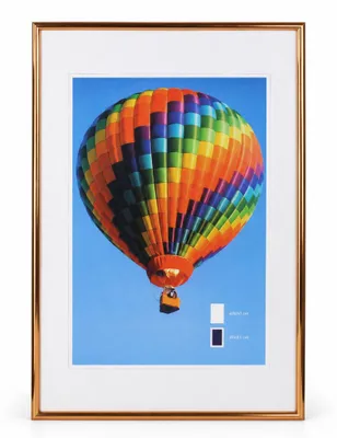 Produktbild von New Lifestyle Kunststoff Bilderrahmen Kunststoffrahmen Bildhalter Bildträger - Farbe: Bronze | Format: 40x60