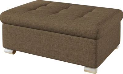 Produktbild von MIRJAN24 Polsterhocker Niko Groß, Stilvoll Sitzhocker vom Hersteller, Moderne Hocker (Farbe: Lux 03)