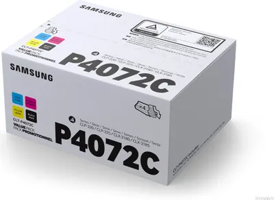 Produktbild von Samsung CLT-P4072C 4er-Pack Cyan/Magenta/Gelb/Schwarz Original Tonerkartusche, 1500 Seiten, 1000 Seiten, Schwarz, Cyan, Magenta, Gelb, 4 Stück(e)