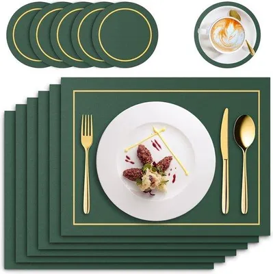 Produktbild von Placemats-Set aus hochwertigem Kunststoff